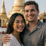 Success story couple Daniel and Aye Myat who met through Burmese dating on 92 Dating