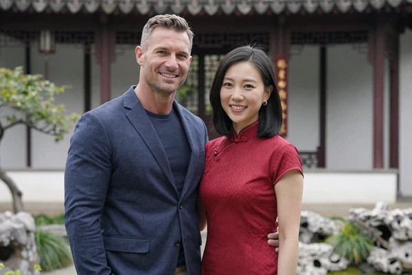 James and Mei Asian dating success story from USA and China