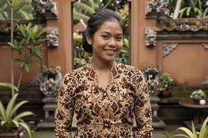 Indonesian woman seeking connection on 92 Dating international dating platform