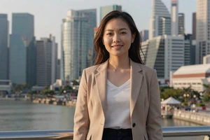 Singaporean woman seeking connection on 92 Dating international dating platform