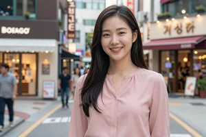 Korean woman seeking connection on 92 Dating international dating platform