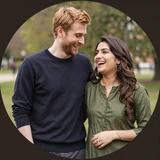 Success story couple James and Noor who connected through Pakistani dating