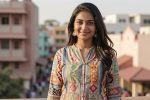 Indian woman seeking meaningful relationship on 92 Dating platform