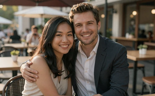 Michael and Linh international couple success story from 92 Dating Asians