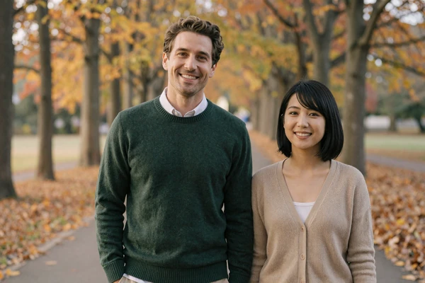 Steven and Yuki international dating success story from USA and Japan
