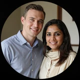 Success story couple David and Sadia who met on 92 Dating